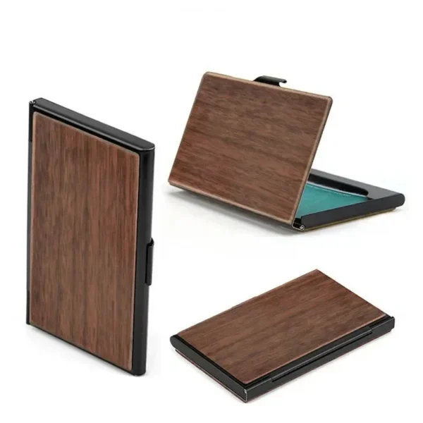 Wood Business Card Holder - Image 3