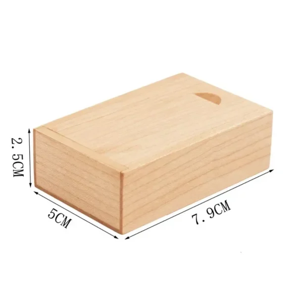 Solid Wood Storage Boxes With Sliding Top - Image 4