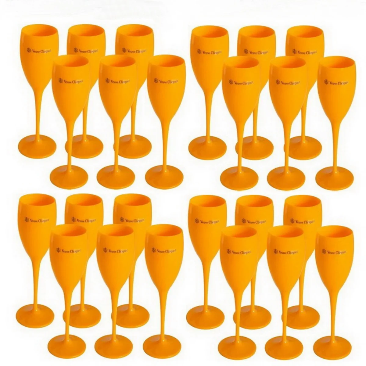 Acrylic Champagne Flutes