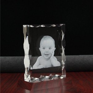Laser Engraved 3d Baby Photo