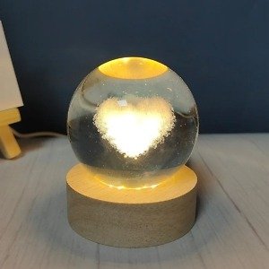 New 3D LED Crystal Ball