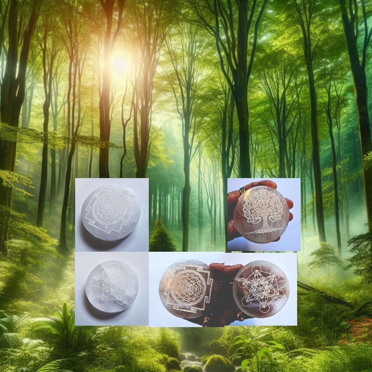 Selenite Disc