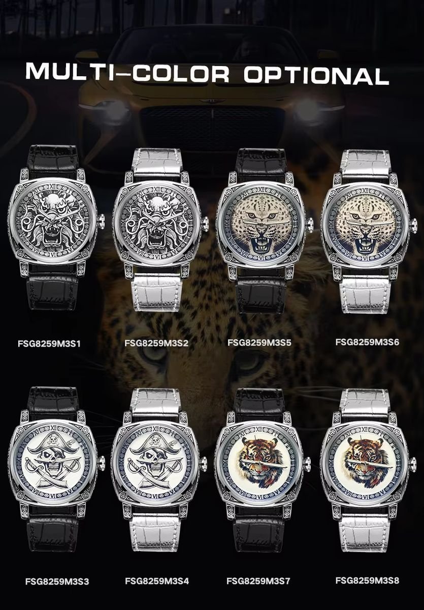Mechanical Wristwatch Jam Tangan Men Watch - Image 2