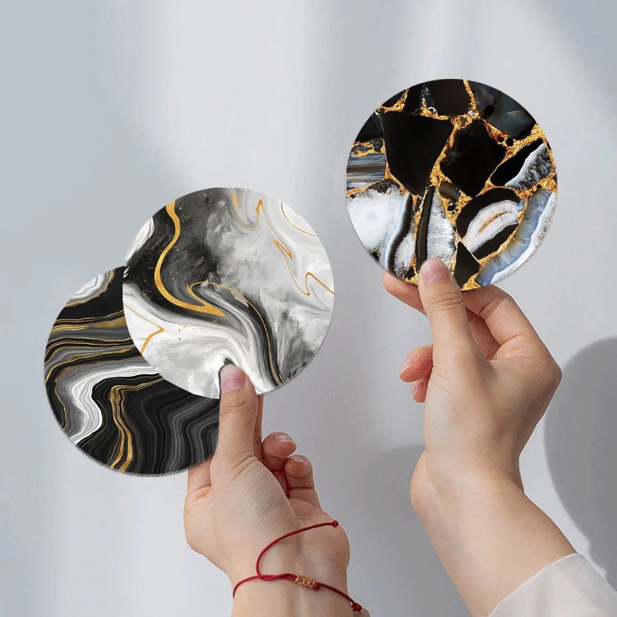 Round Ceramic Coasters - Image 5