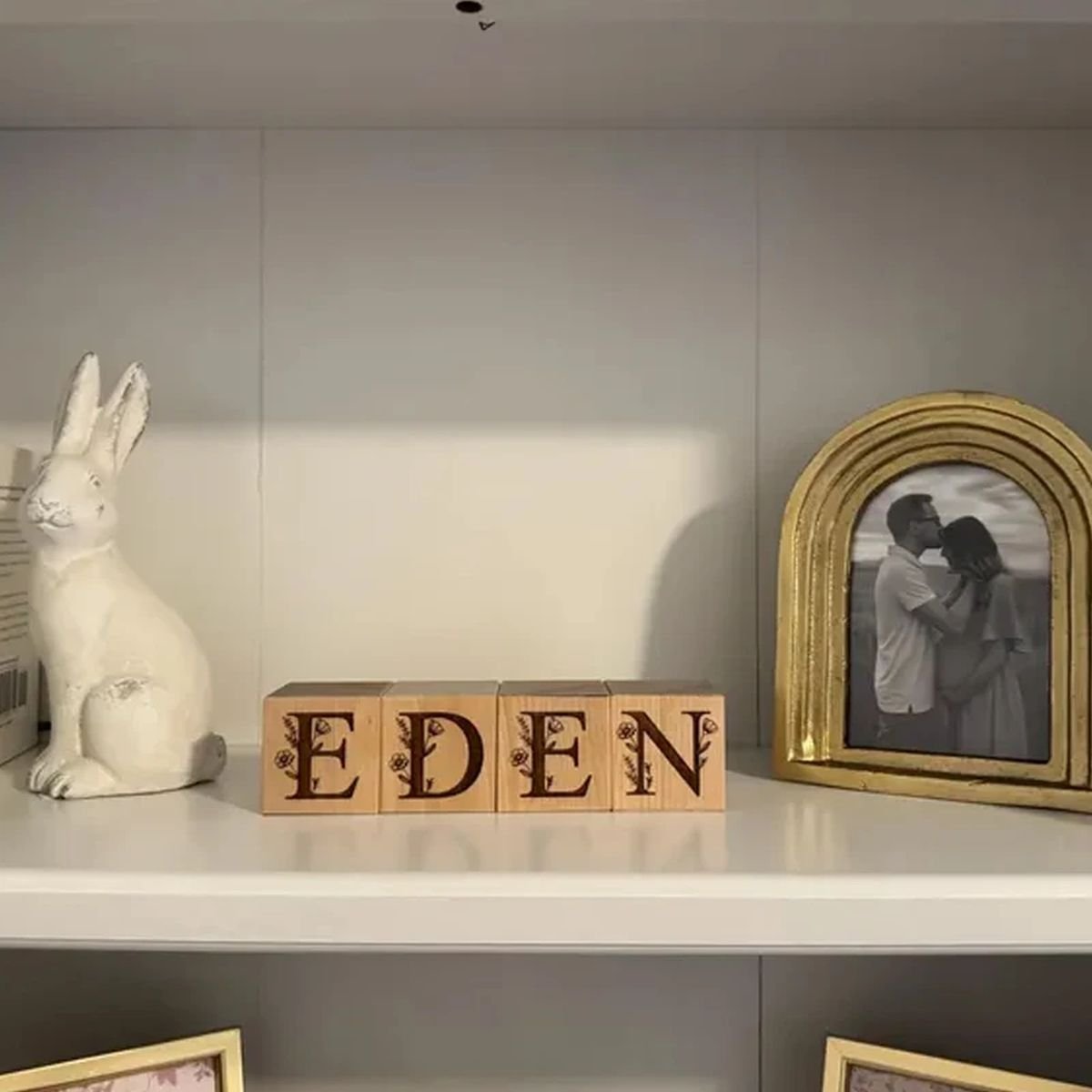 Engraved Wood Name Blocks - Image 2